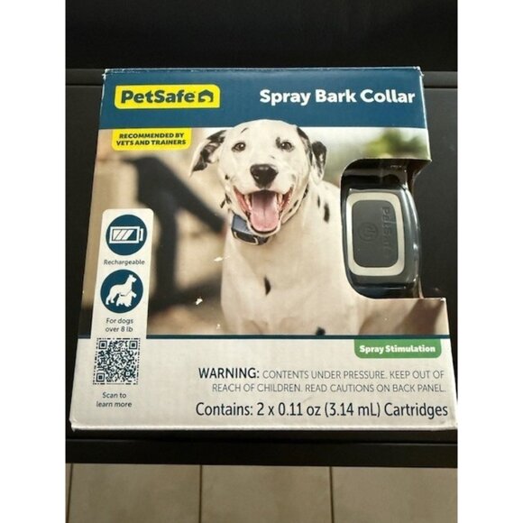 PetSafe PBC00-16368 Spray Dog Bark Control Collar Dogs over 8 lbs Opened box NEW - Picture 1 of 8
